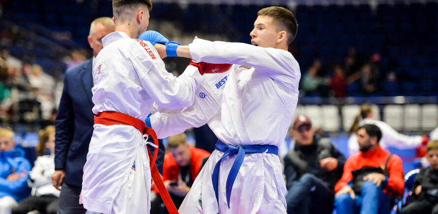 Завершился первый день международного турнира по каратэ WKF KARATE1 YOUTH LEAGUE-POREC 2025 изображение 19